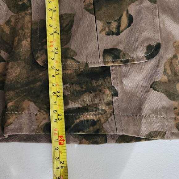 CJ Breeze Jacket Womens Large Camouflage Floral Button-Up - Picture 8 of 14